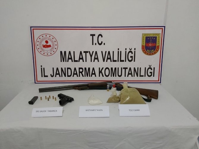 Malatya’da uyuşturucu operasyonu: 1 tutuklama
