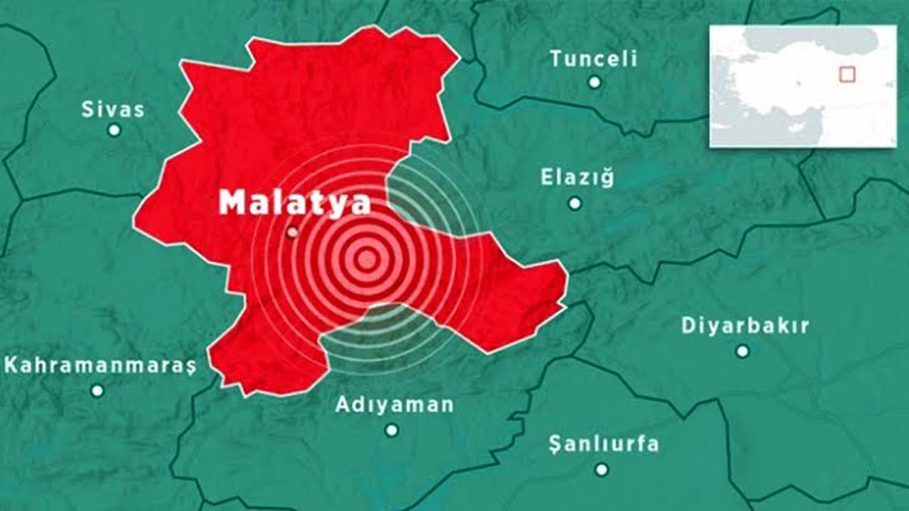 Malatya’da 3.2 Büyüklüğünde Deprem