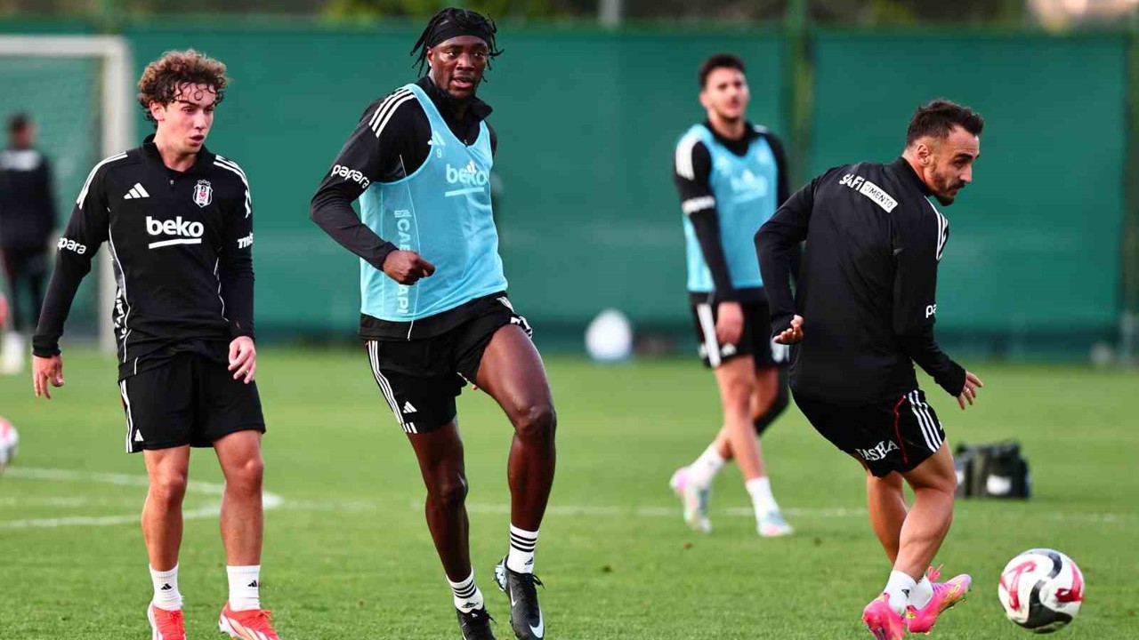 Beşiktaş, Gençlerbirliği maçı hazırlıklarına başladı
