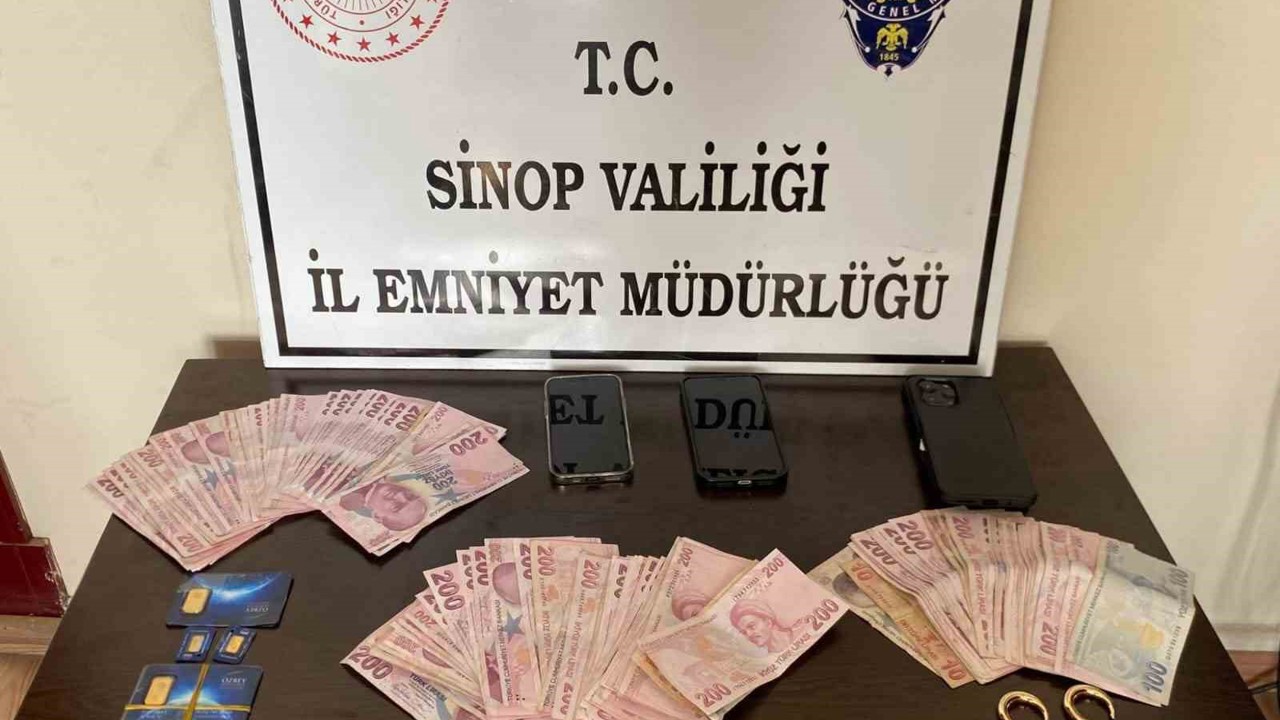 Sinop’ta sahte altın dolandırıcıları yakalandı
