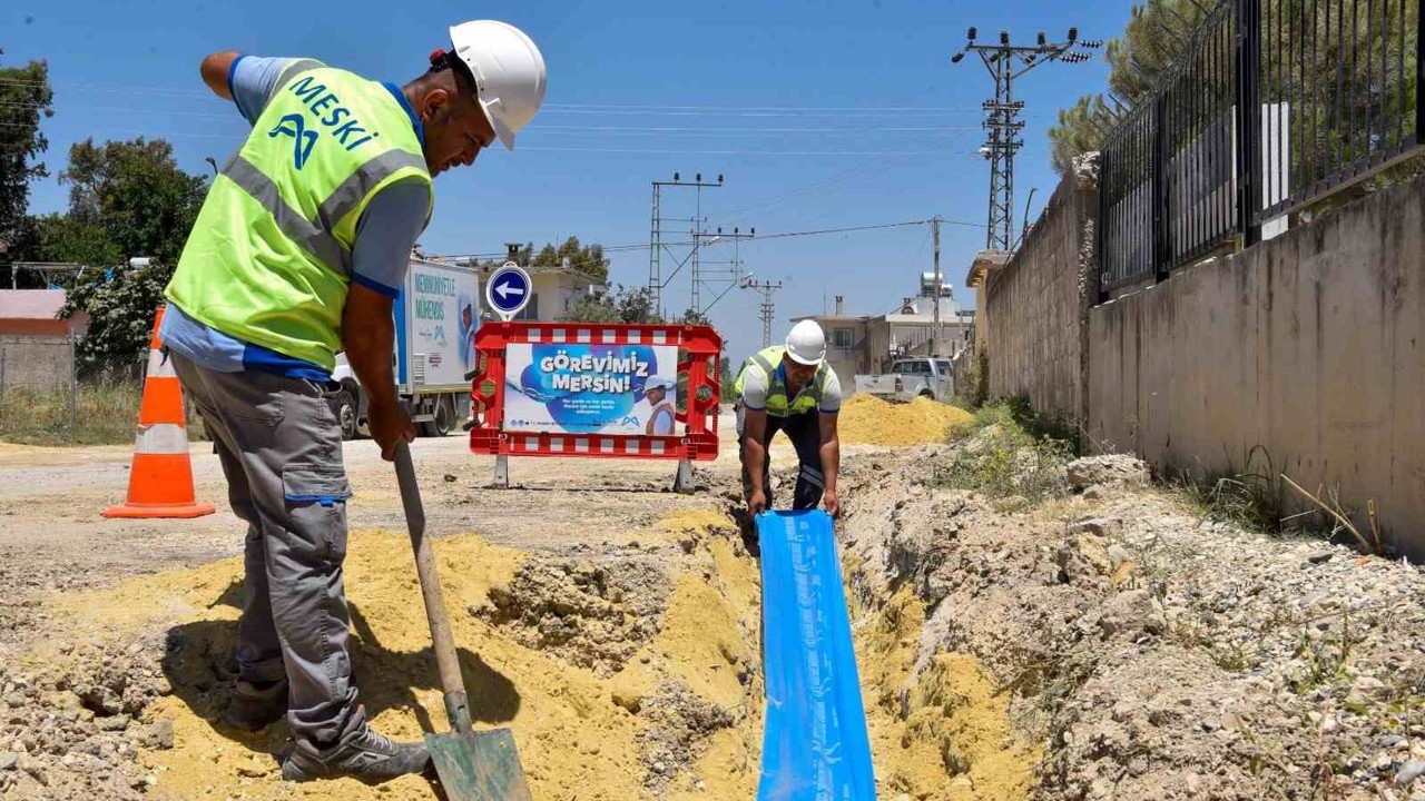MESKİ, Tarsus Baltalı Mahallesi’nin su kapasitesini artırdı
