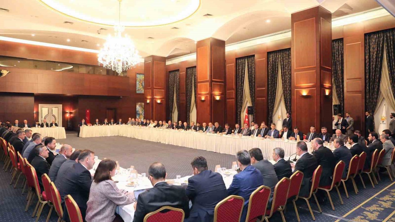 Başkan Yıldırım, il başkanları toplantısına katıldı
