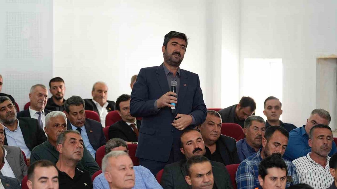 Vali Çeber ile Başkan Şahin, Arabanlı muhtarların taleplerini dinledi
