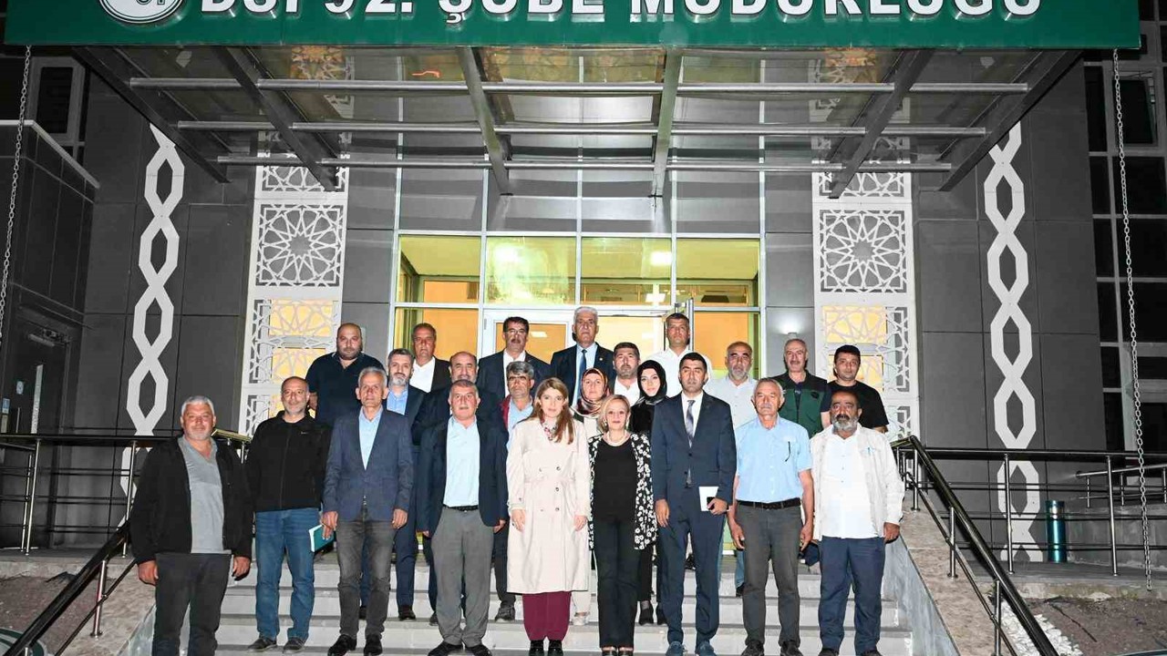 Beş ilçede sulama planı yeniden ele alındı
