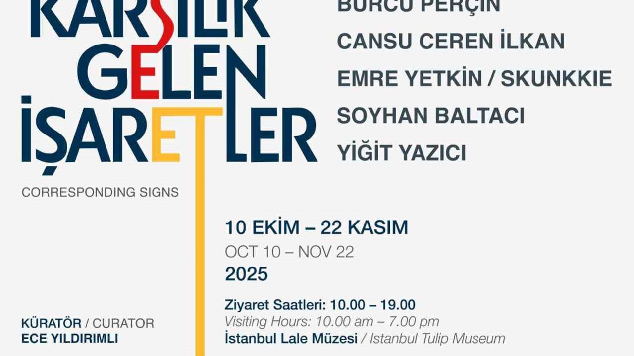 Lale Müzesi ‘Birbirine Karşılık Gelen İşaretler’ sergisi ile yeniden kapılarını açıyor
