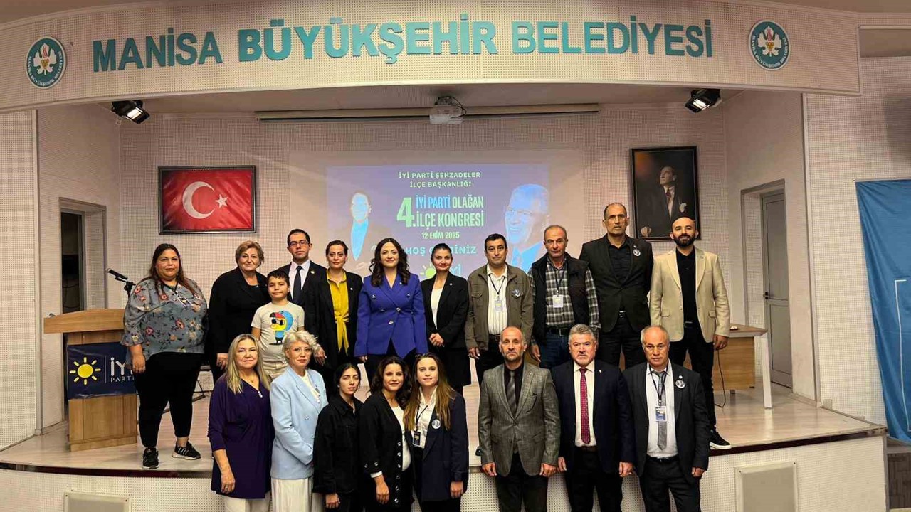 Şehzadeler İYİ Parti’de Aytaç güven tazeledi
