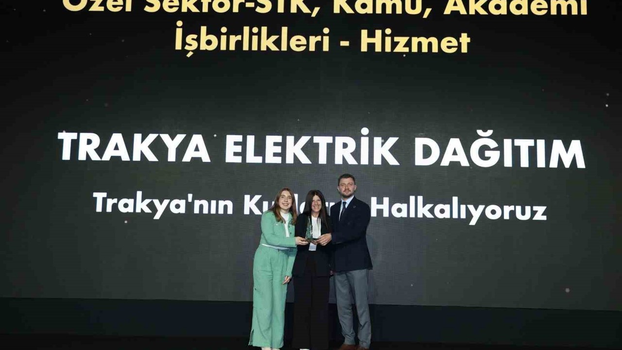 Trakya’nın Kuşlarını Halkalıyoruz Projesi’ne "İş Birliği" ödülü
