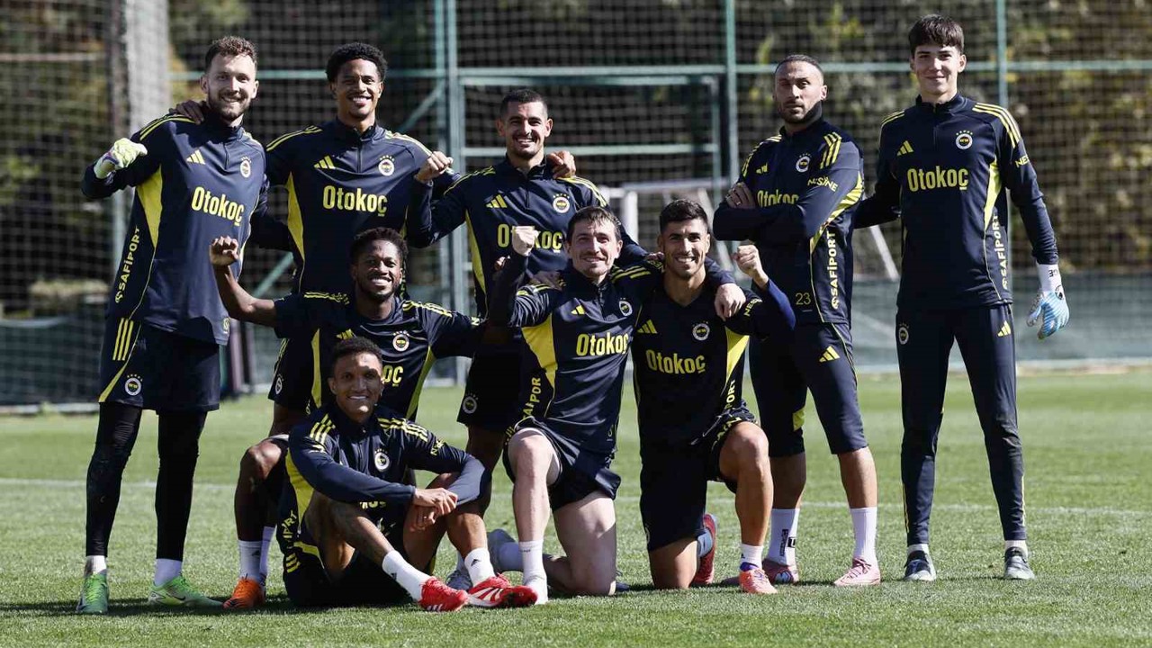 Fenerbahçe, Fatih Karagümrük maçı hazırlıklarına devam etti

