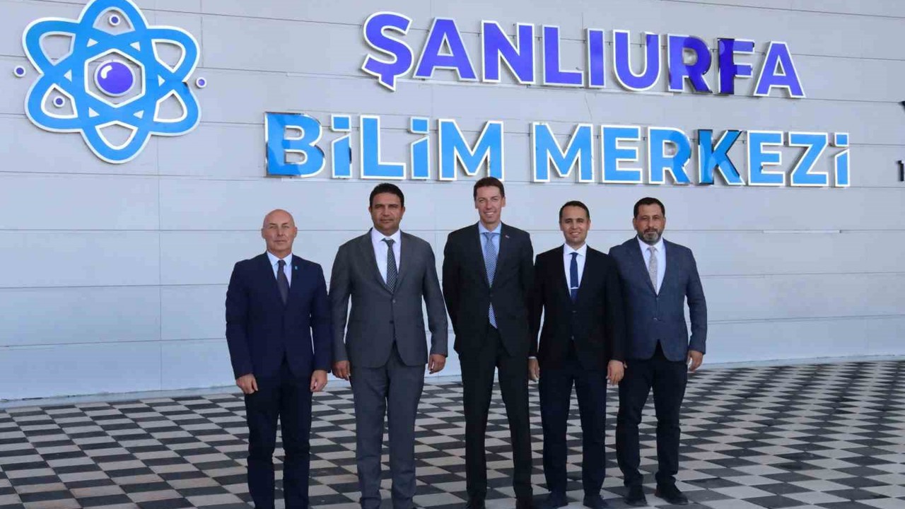AB Delegasyonu Başkan Vekili Vilcinskas, Şanlıurfa Bilim Merkezine hayran kaldı

