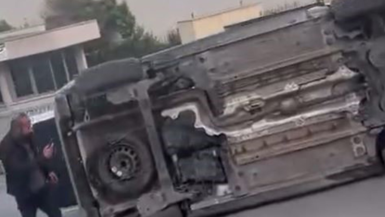 Esenyurt’ta trafik tartışması kaza ile sonuçlandı
