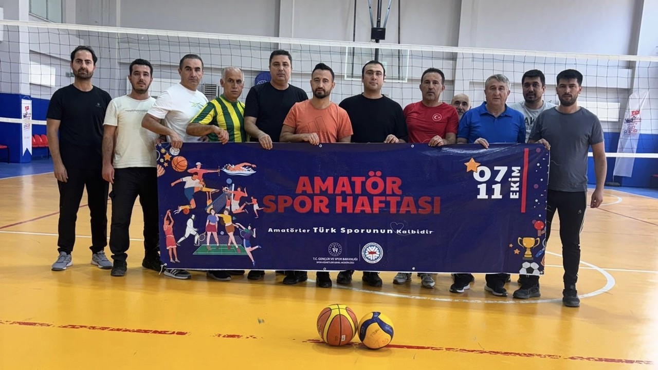 Osmaniye’nin Hasanbeyli ilçesinde amatör spor haftası coşkusu
