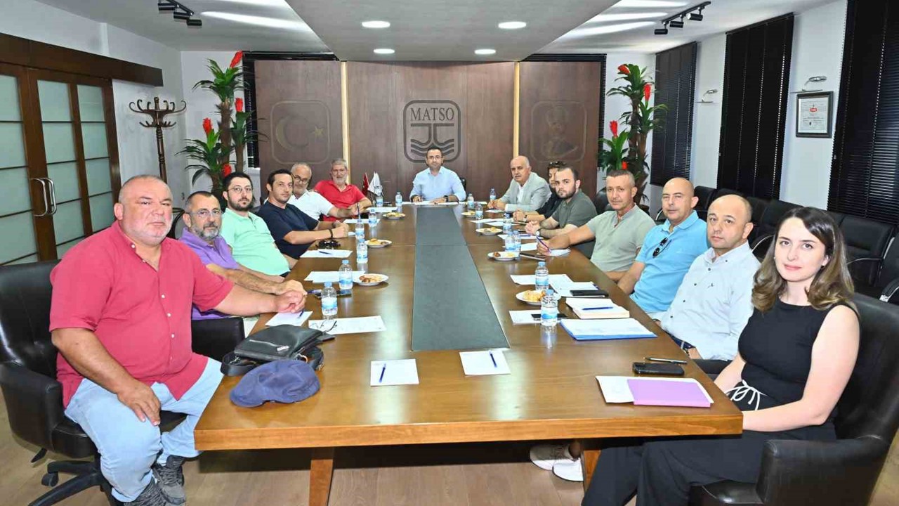 MATSO’da zeytinyağı fabrikası işletmelerinin sorun ve talepleri masaya yatırıldı
