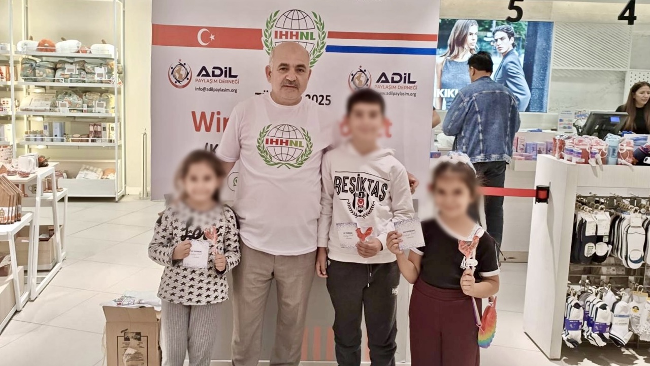 Hollanda İHH ve Adil Paylaşım Derneği’nden Malatya’da 150 Yetim Çocuğa Giyim Desteği