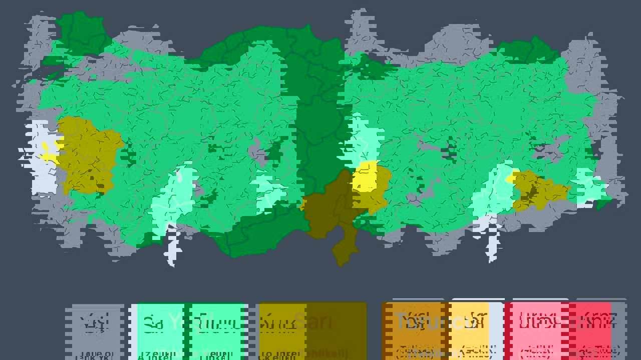 İçişleri Bakanlığı’ndan Uyarı: Kuvvetli Sağanak ve Sel Riskine Dikkat