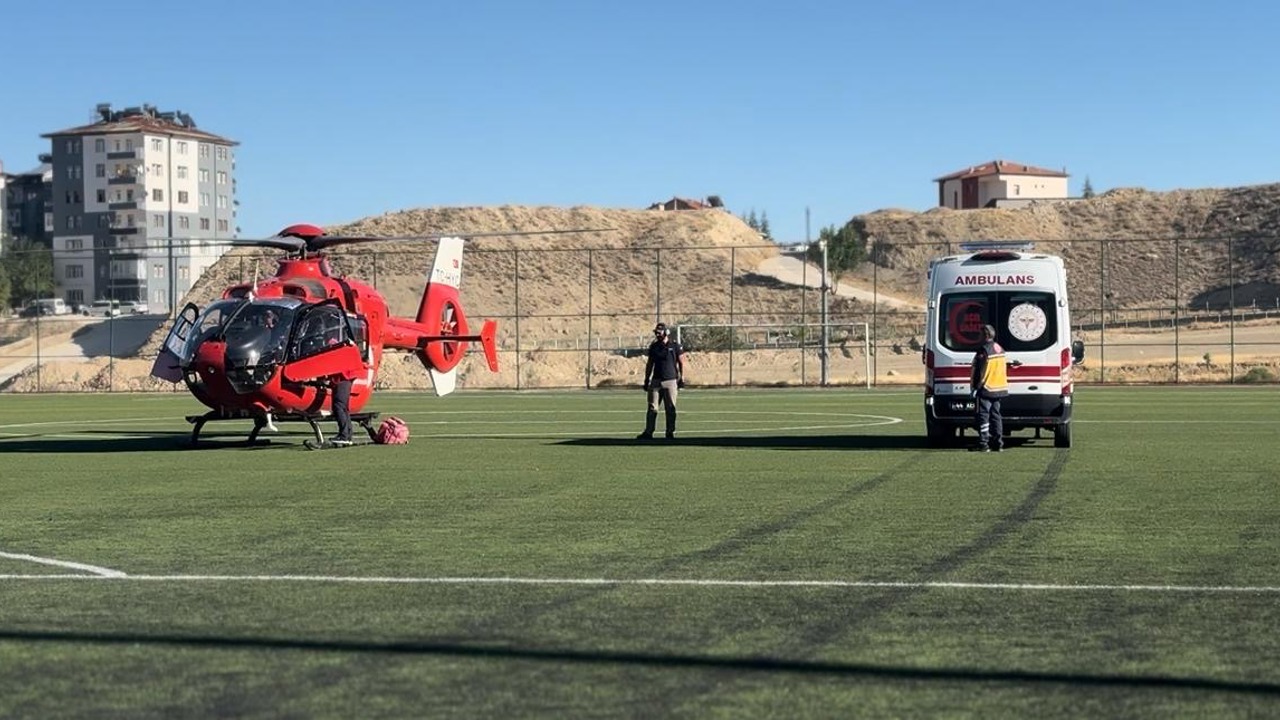Darende’de Helikopterle Acil Müdahale 3 Can Kurtardı
