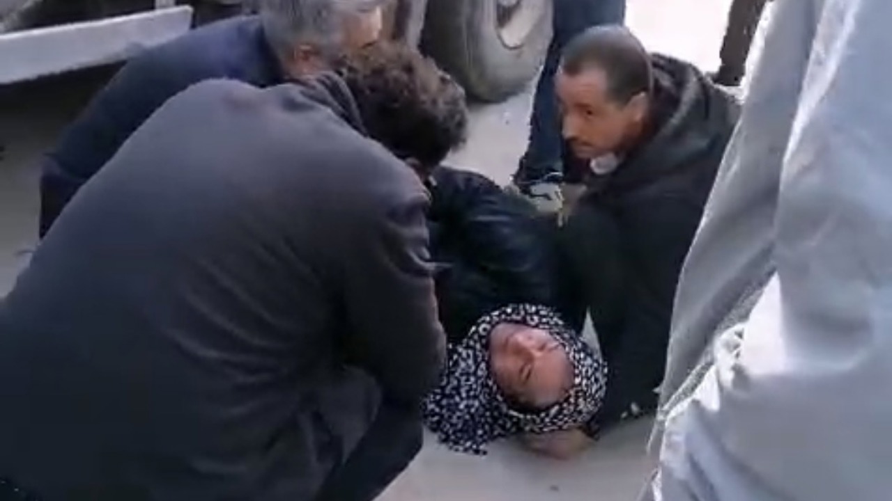 Malatya’da Beton Mikseri Yayaya Çarptı