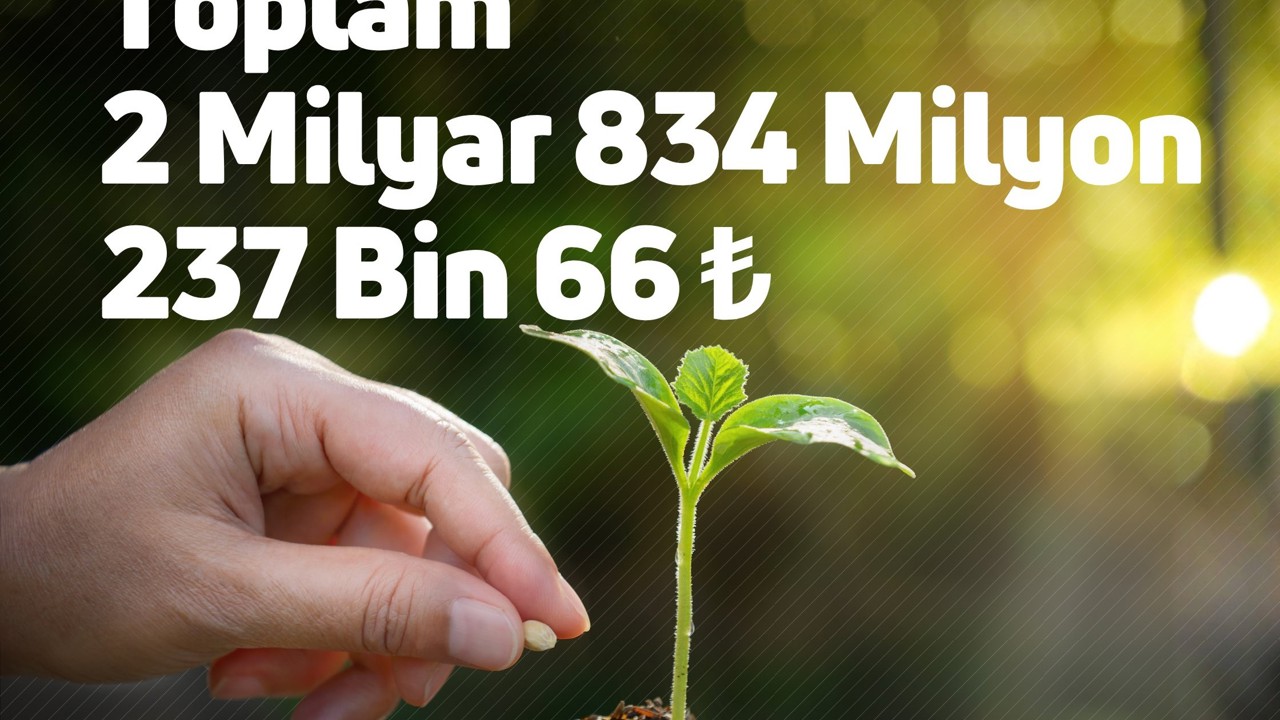 Çiftçilere 2 Milyar 834 Milyon Lira Destekleme Ödemesi