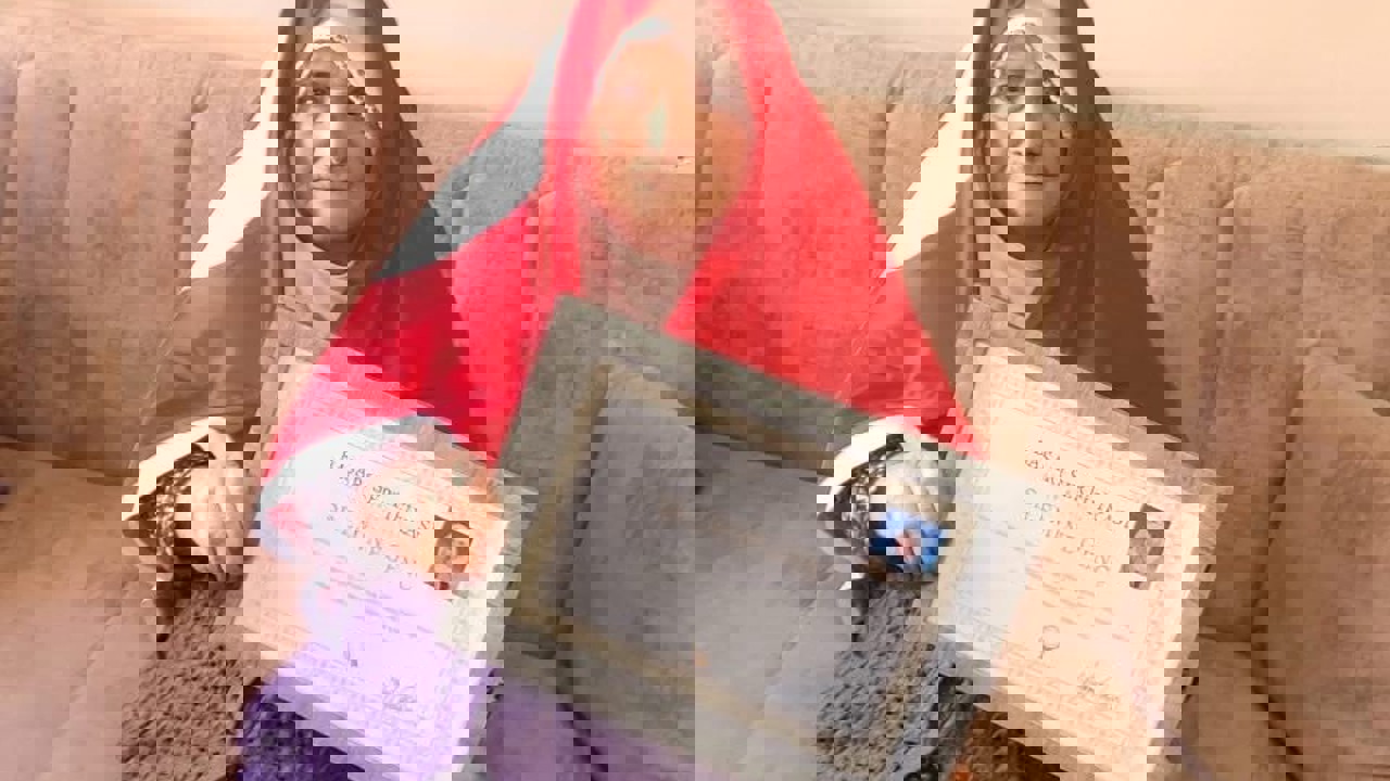 Doğanşehir’de 88 Yaşında Okuma Yazma Öğrendi