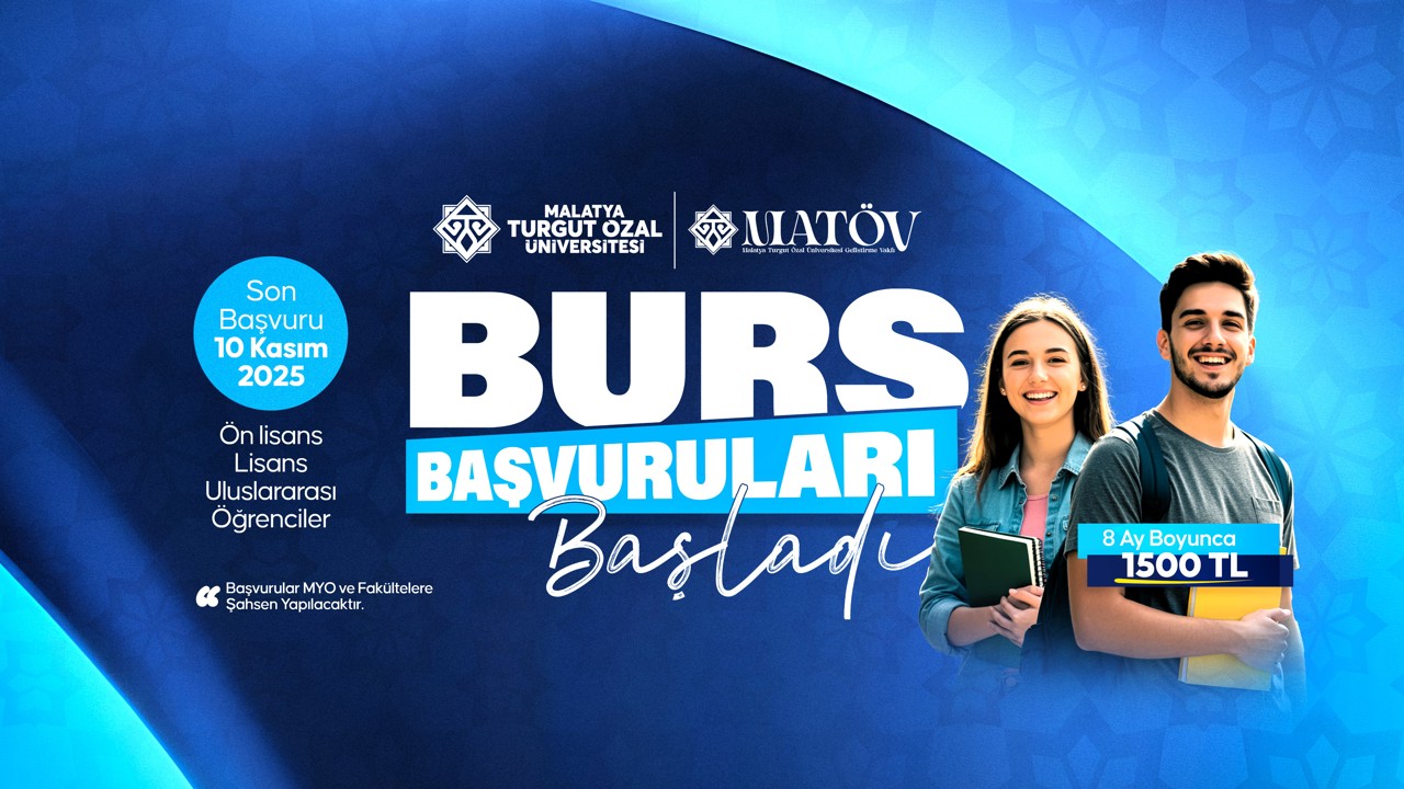 Malatya Turgut Özal Üniversitesi Vakfı’ndan Öğrencilere Burs Desteği