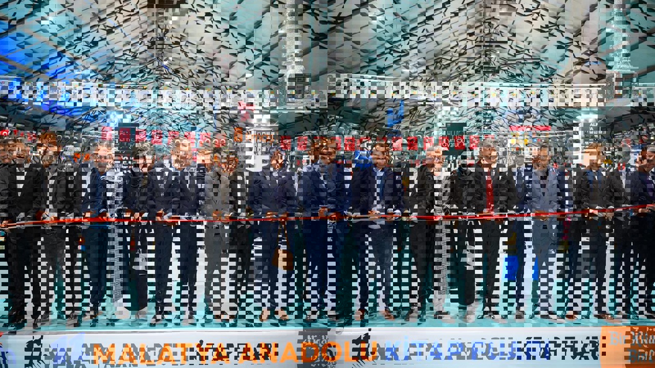 11. Malatya Anadolu Kitap Ve Kültür Fuarı Kitapseverlere Kapılarını Açtı