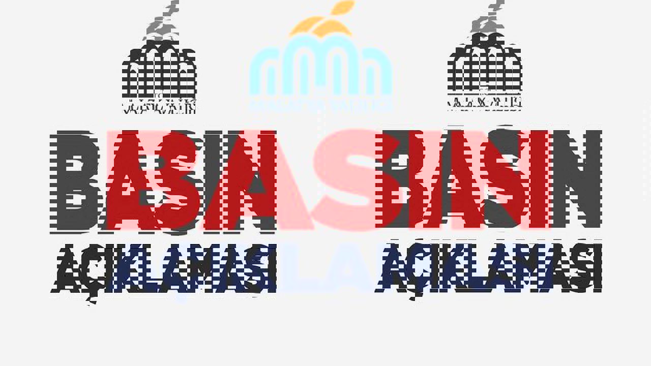 Yalan Habere Malatya Valiliği’nden yalanlama geldi