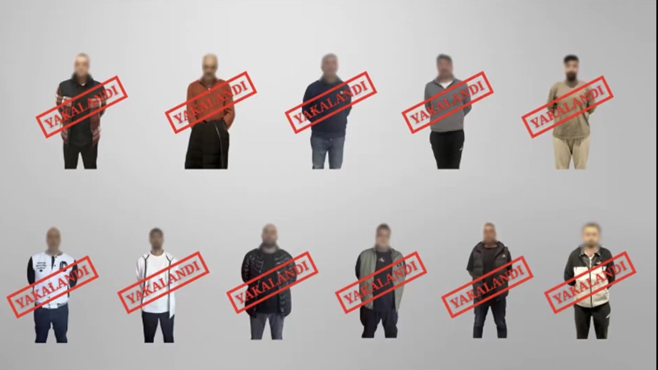 Kırmızı bültenle aranan 9 kişi ve ulusal düzeyde aranan 2 kişi Türkiye’ye getirildi