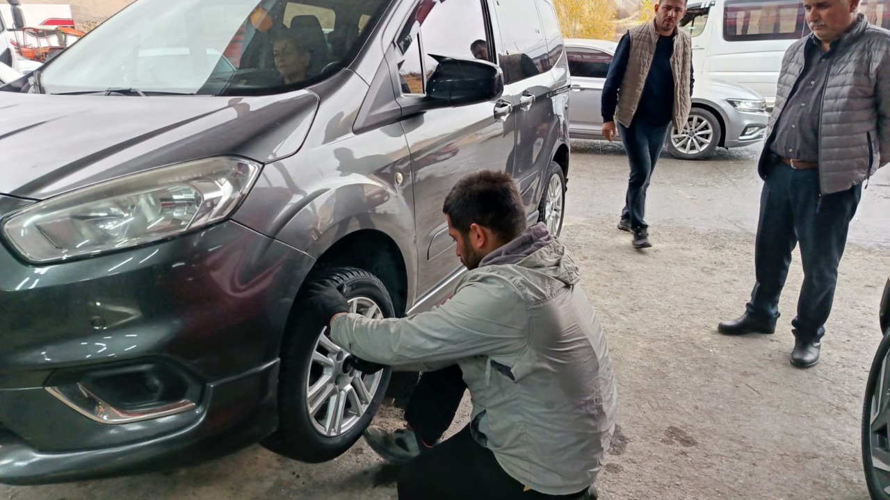 Kış Lastiği Uygulamasında Yoğunluk Artıyor