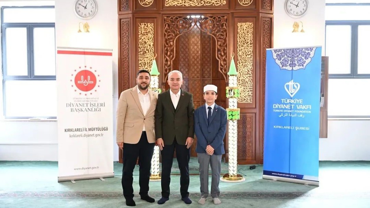 Kur’an Kursları Arası Hafızlık Yarışması Türkiye Finali Kırklareli’nde yapıldı
