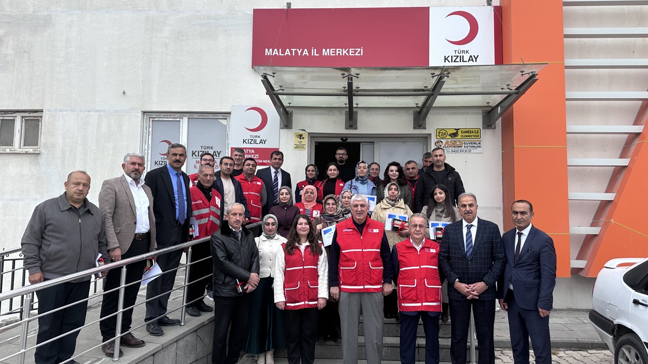 Kızılay Malatya Şubesi, Eğitim Neferlerini Ağırladı