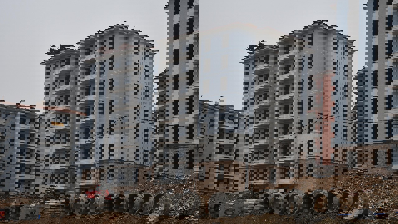 Taştepe 3. Etap TOKİ Konutları Hızla Yükseliyor