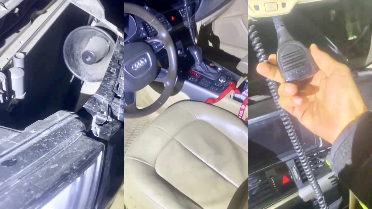 Araçta Gizli Çakar ve Megafon Sistemi Ele Geçirildi: Sürücüye Ceza, Araca 30 Gün Men