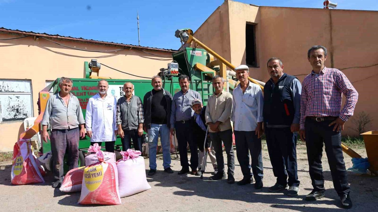 Seyyar selektör makinesi çiftçilerin hizmetinde
