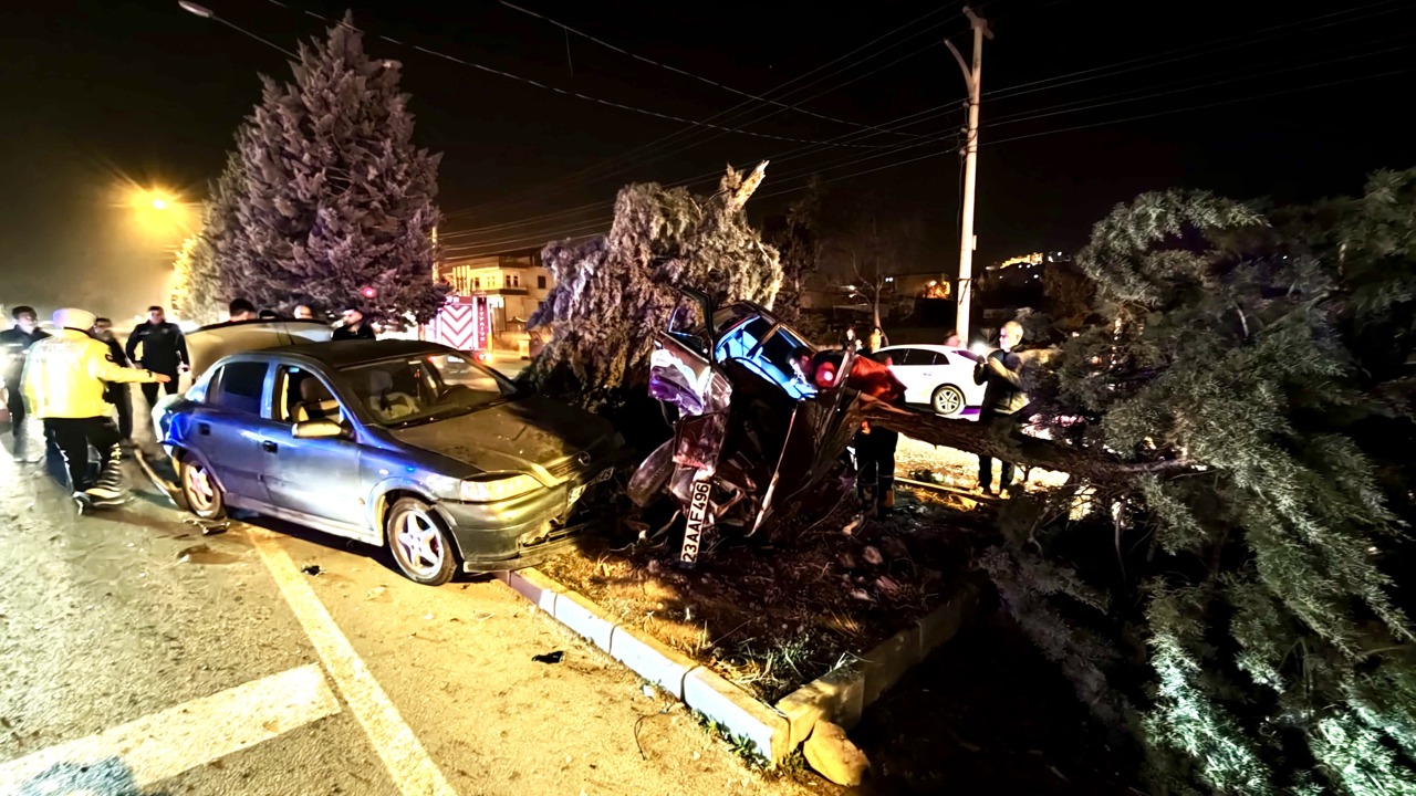 Hanımınçiftliği'de Zincirleme Kaza: 2 Yaralı