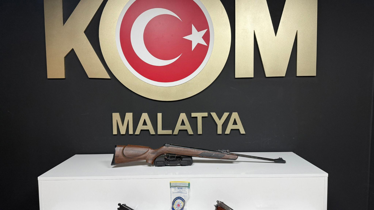 Malatya’da Kaçak Silah Operasyonu: 2 Gözaltı