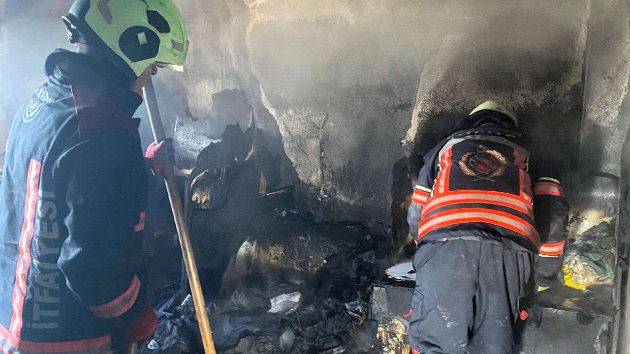 Battalgazi’de Ev Yangını: Ev Kullanılamaz Hale Geldi