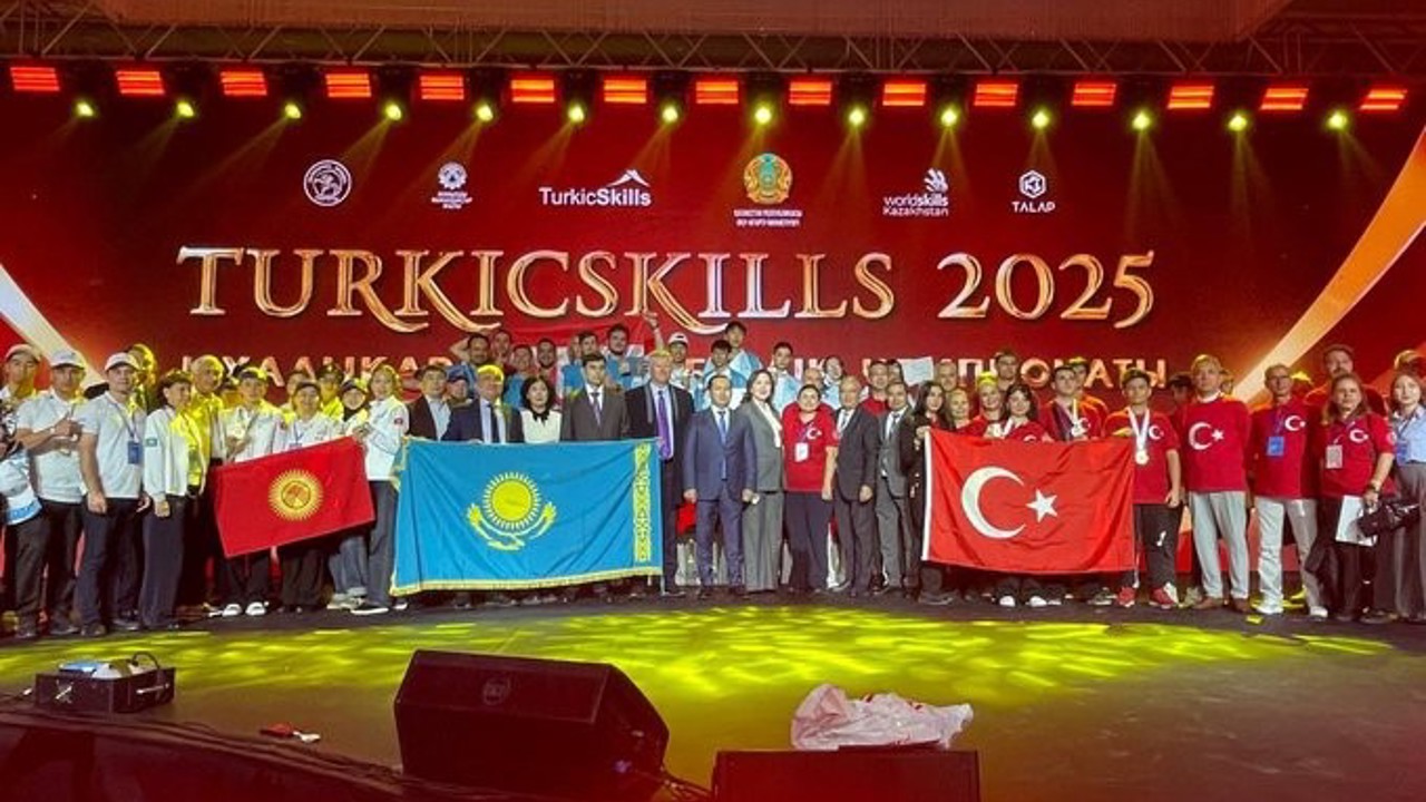 Türkiye, TurkicSkills 2025’te derece kazandı
