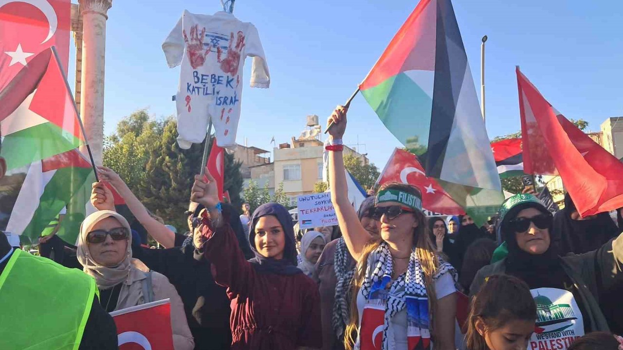 Kilis’te Sumud Filosu için dev miting
