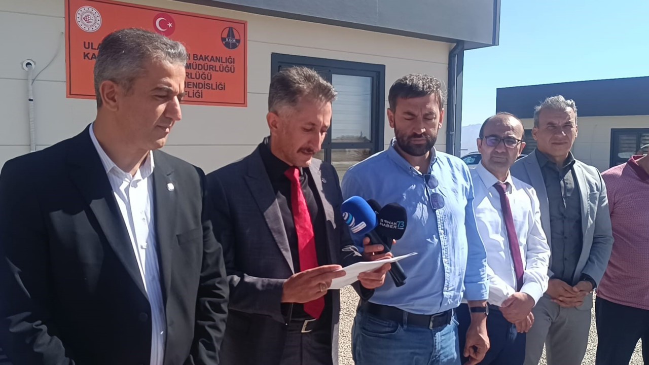 Şırnak-Van kara yolu için hız çağrısı: "Artık laf değil, icraat zamanı"
