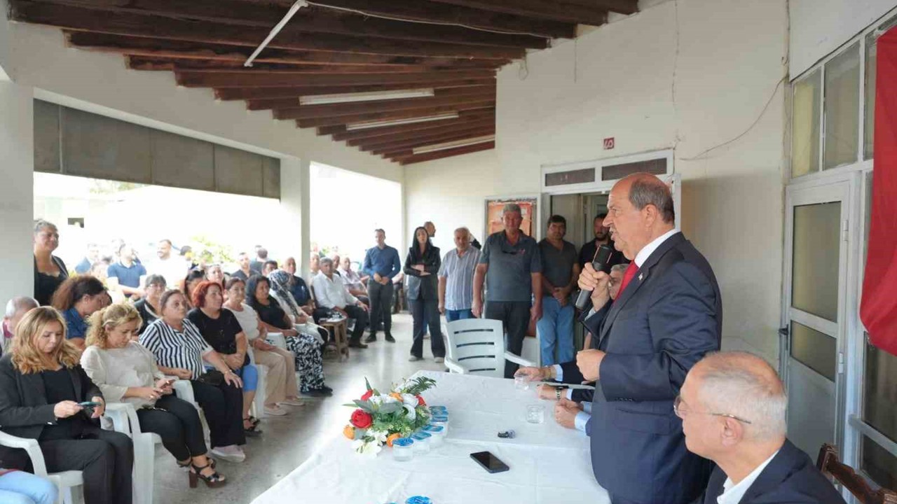 KKTC Cumhurbaşkanı Tatar: "Kıbrıs Türkü’nün egemenliğini kimse ortadan kaldıramaz"
