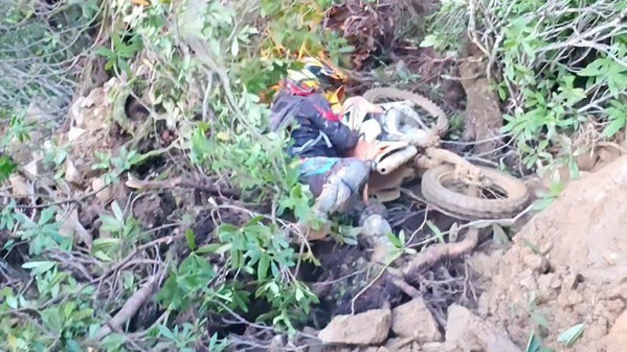 Heyelan vatandaşı mağdur, adrenalin tutkunlarını mutlu etti
