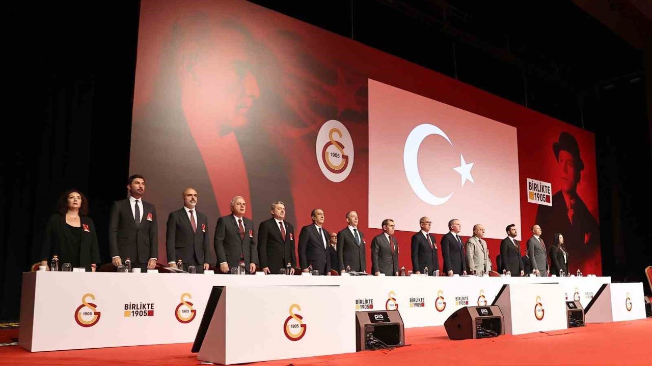 Galatasaray Yıllık Olağan Genel Kurul Toplantısı başladı
