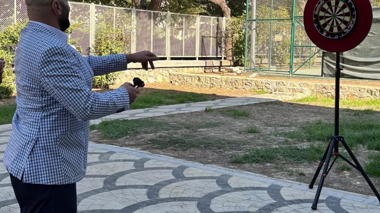 Salihli’de din görevlileri dart turnuvasında buluştu
