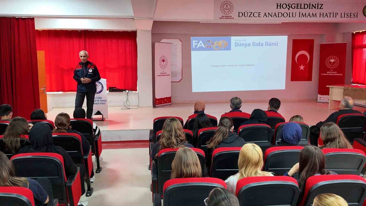 Dünya Gıda Günü’nde öğrencilere daha iyi gıda, daha iyi gelecek eğitimi
