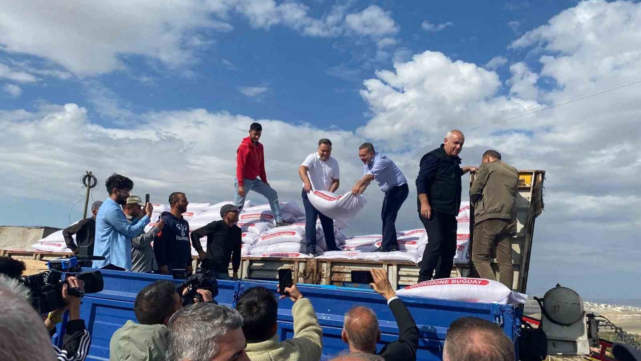 Sincan Belediyesinden çiftçilere yüzde 75 hibe destekli tohum yardımı
