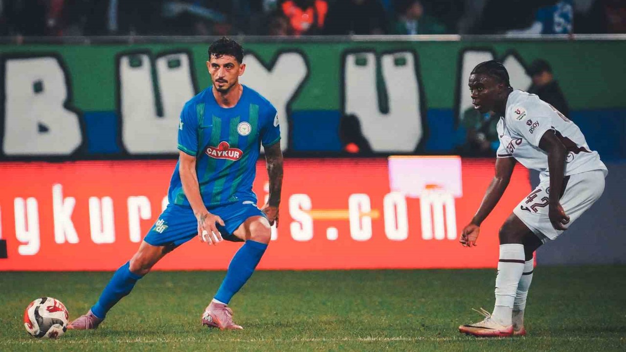 Trendyol Süper Lig: Çaykur Rizespor: 1 - Trabzonspor: 2 (Maç sonucu)
