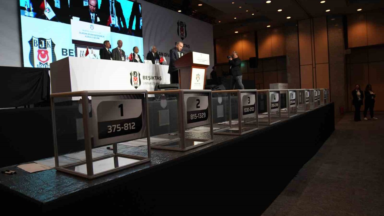 Beşiktaş’ta olağan divan kurulu başkanlık seçimi başladı
