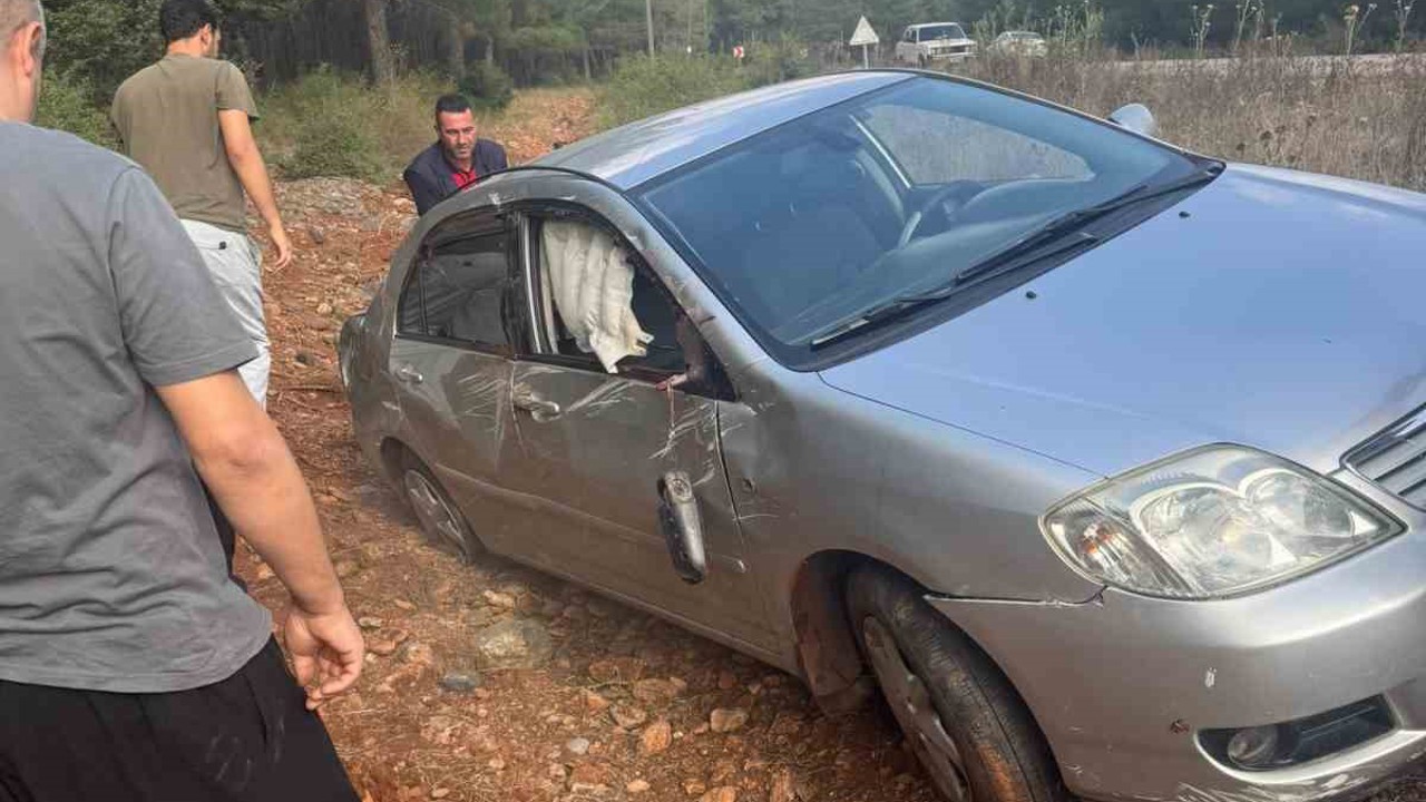 Osmaniye’de kontrolden çıkan araç şarampole yuvarlandı: 1 yaralı
