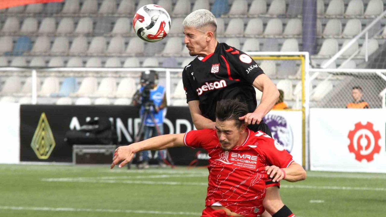 Trendyol 1. Lig: Ankara Keçiörengücü: 0 - Sivasspor: 0
