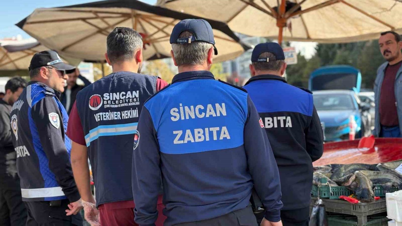 Balık tezgahlarına zabıta ekipleri tarafından sıkı denetim
