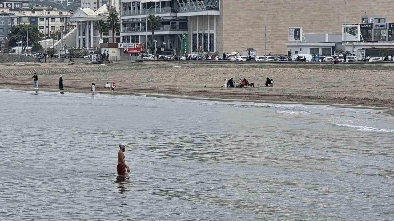 Samsun’da sonbaharda deniz keyfi
